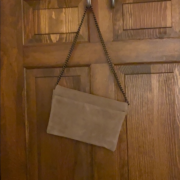 J. Crew Tan Suede Clutch - Picture 6 of 6